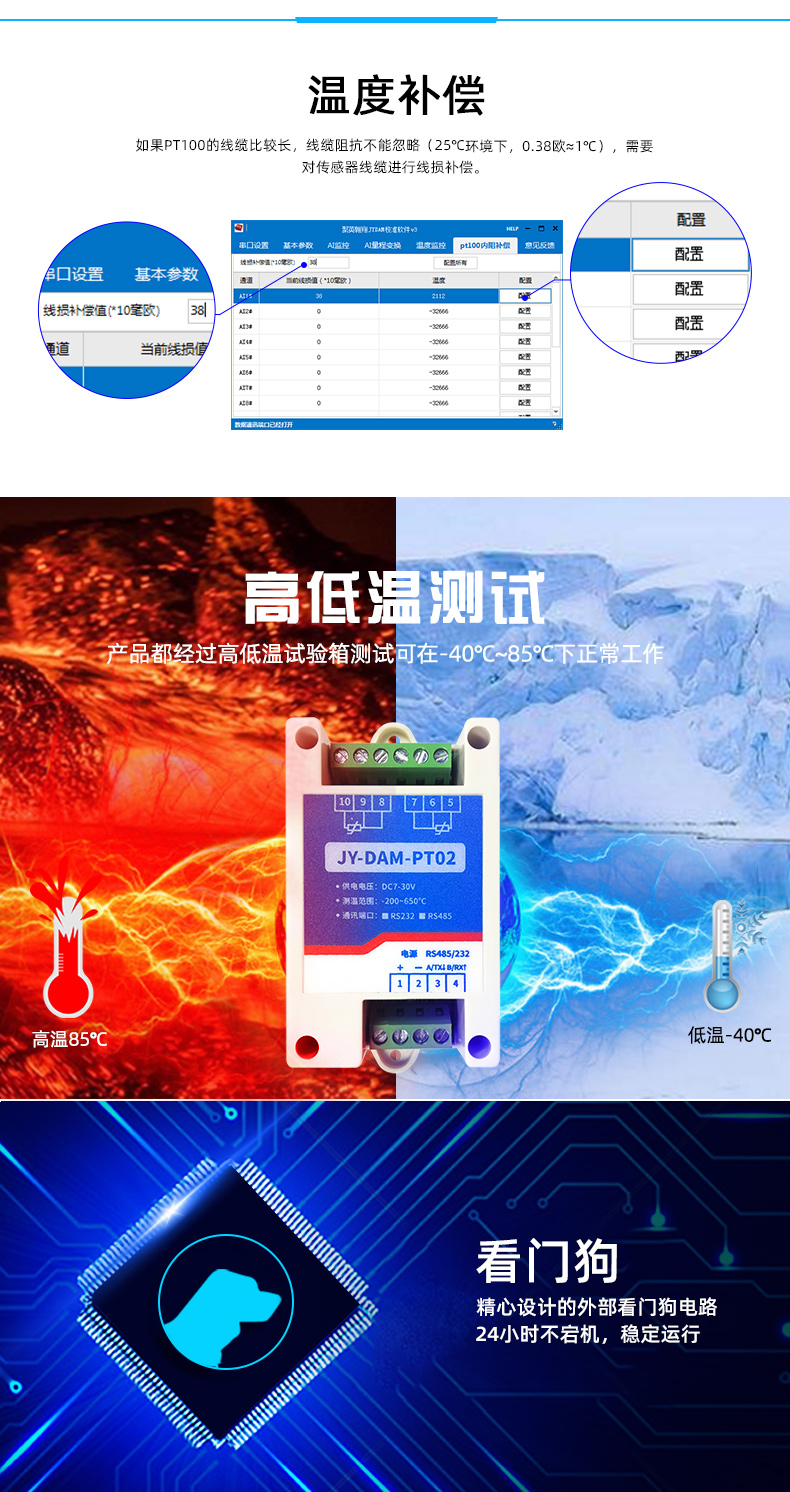 DAM-PT02 溫度采集模塊特點(diǎn) DAM-PT02 溫度采集模塊特點(diǎn)