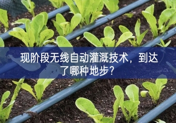 現(xiàn)階段無線自動灌溉技術(shù)，到達了哪種地步？