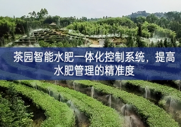 「智慧農(nóng)業(yè)」茶園智能水肥一體化控制系統(tǒng)，提高水肥管理的精準(zhǔn)度