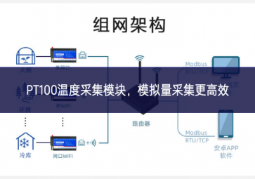 PT100溫度采集模塊，模擬量采集更高效